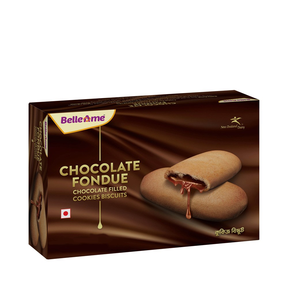 BelleAme Chocolate Fondue Cookies 80 GM